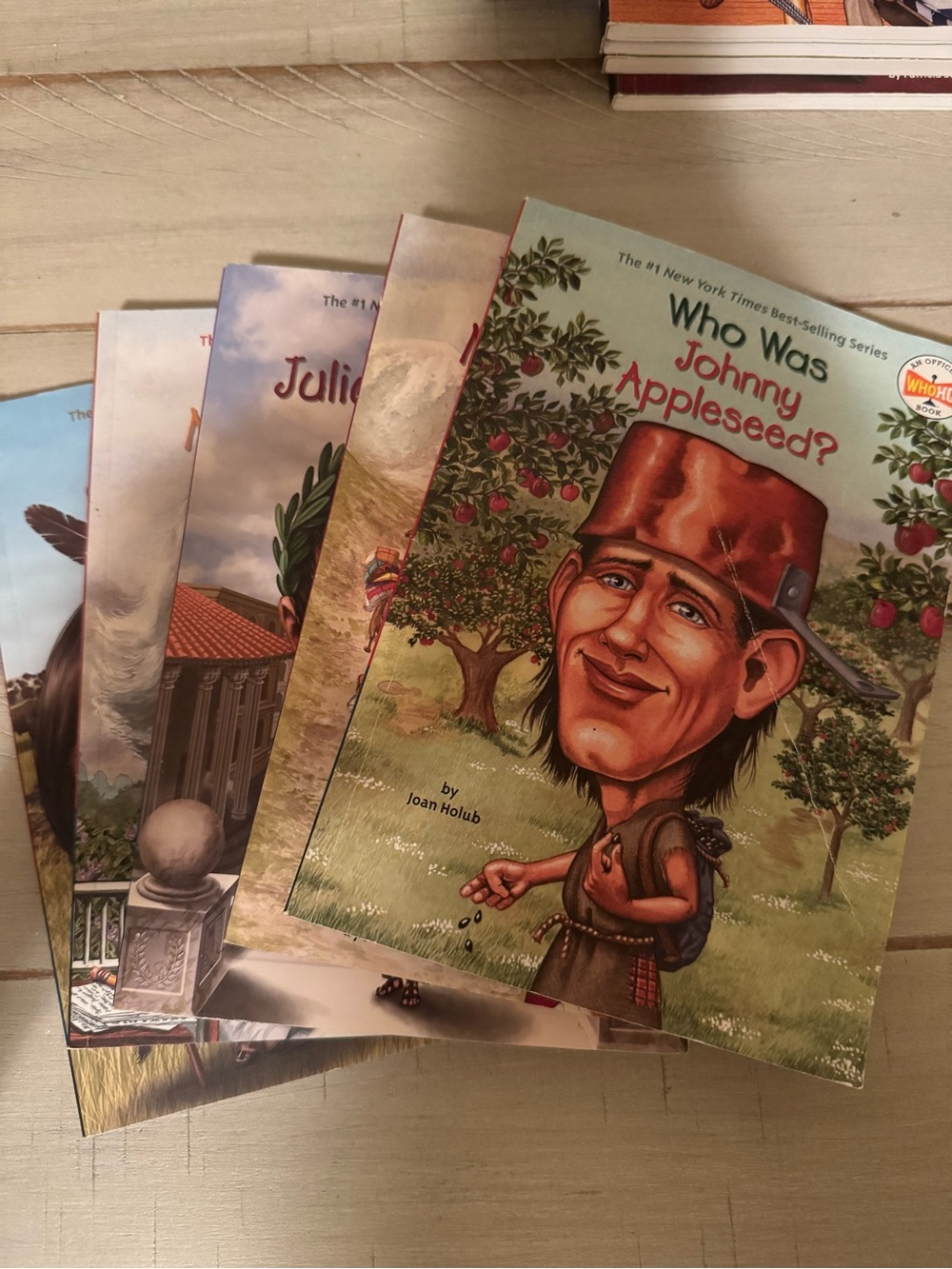 Who Was Bundle.  Children's Biography Book - Green Cover